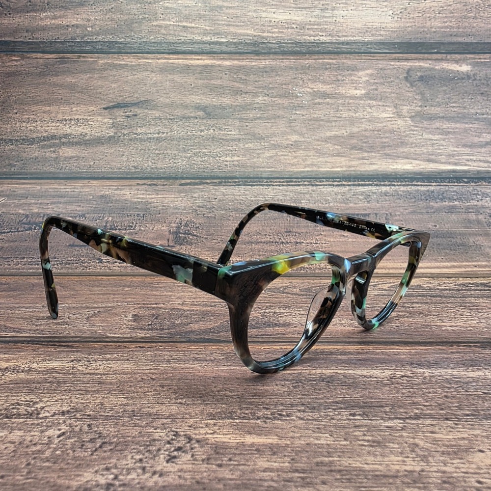 Warby Parker Islay N 136 Tortoise Blue Green Eyeglass Frames 46-20-140 - Picture 6 of 7